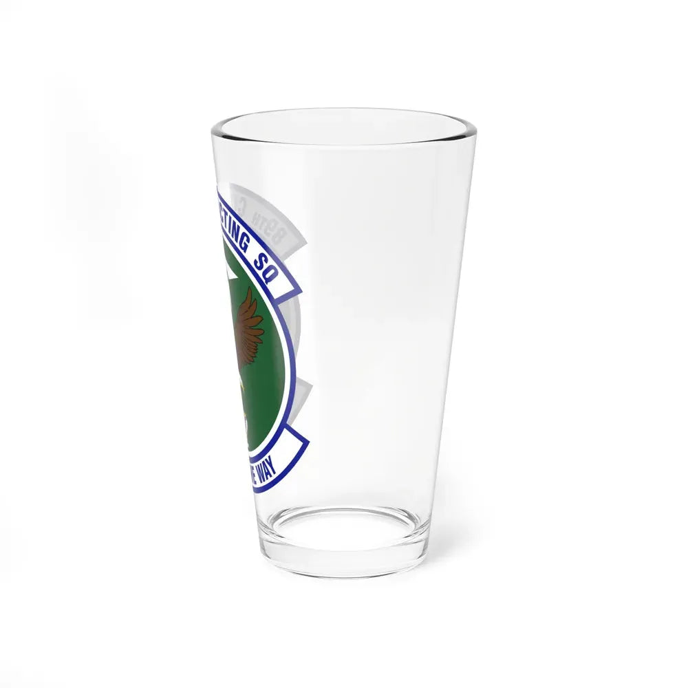 89th Contracting Squadron (U.S. Air Force) Pint Glass 16oz - Go Mug Yourself
