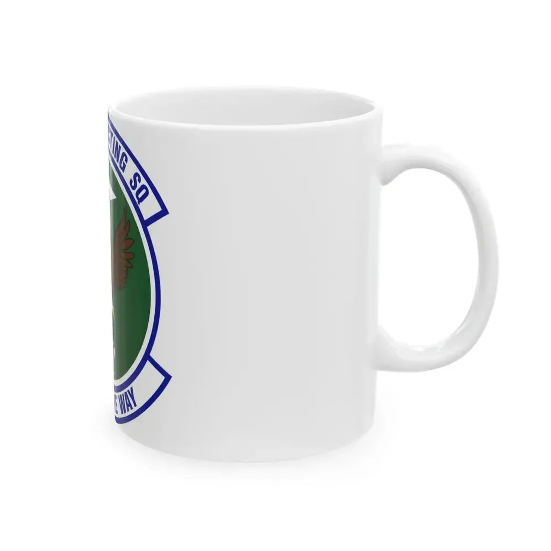 89th Contracting Squadron (U.S. Air Force) White Coffee Mug - Go Mug Yourself