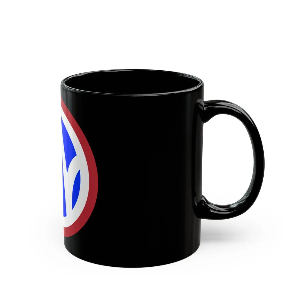 89th Regional Readiness Command SSI (U.S. Army) Black Coffee Mug-Go Mug Yourself