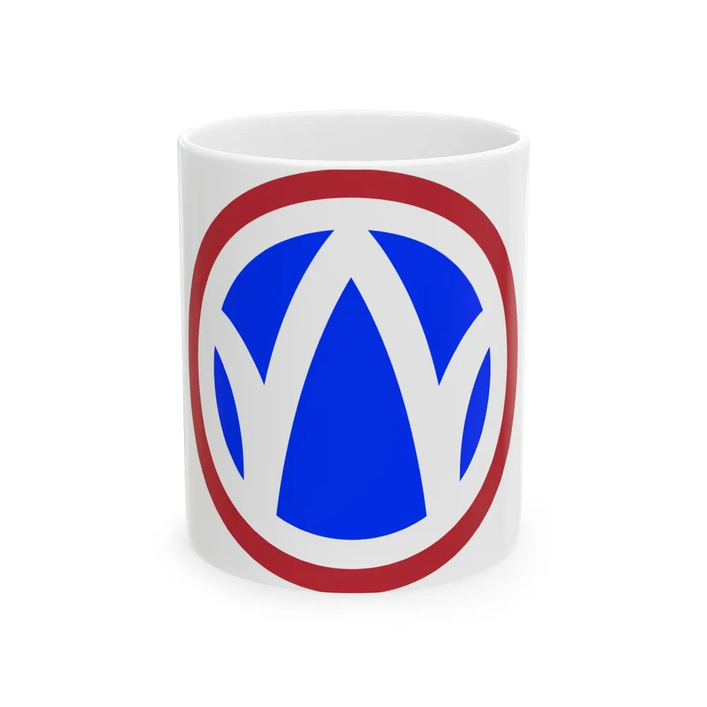 89th Regional Readiness Command SSI (U.S. Army) White Coffee Mug-11oz-Go Mug Yourself