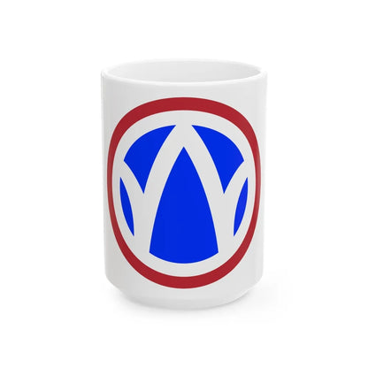 89th Regional Readiness Command SSI (U.S. Army) White Coffee Mug-15oz-Go Mug Yourself