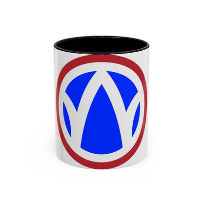 89th Regional Readiness Command SSI (U.S. Army) Accent Coffee Mug 11oz Black - Go Mug Yourself