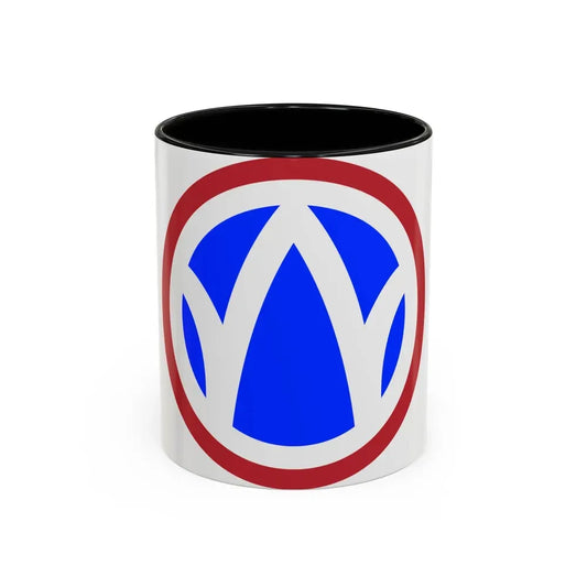 89th Regional Readiness Command SSI (U.S. Army) Accent Coffee Mug 11oz Black - Go Mug Yourself