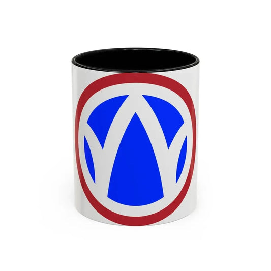 89th Regional Readiness Command SSI (U.S. Army) Accent Coffee Mug 11oz Black - Go Mug Yourself