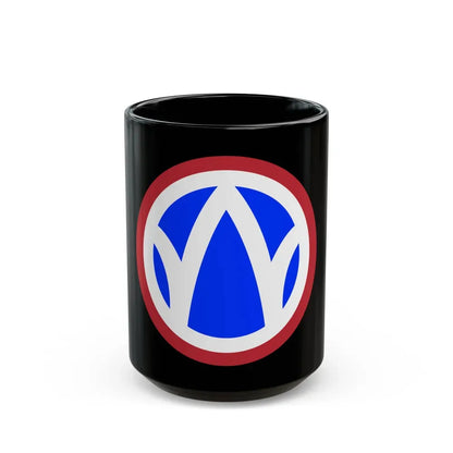 89th Regional Readiness Command SSI (U.S. Army) Black Coffee Mug 15oz - Go Mug Yourself