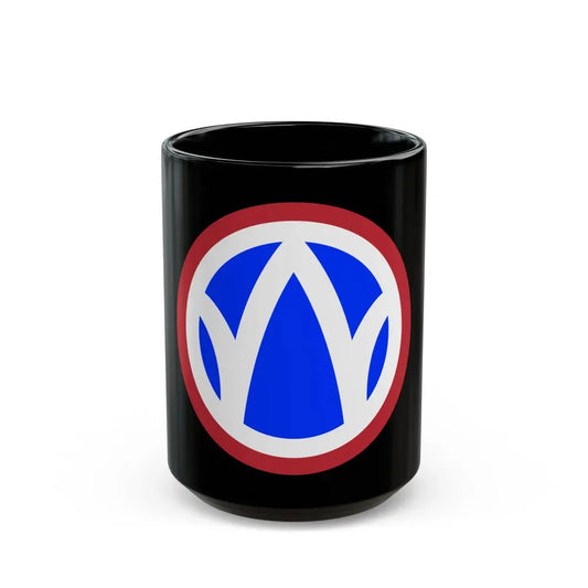 89th Regional Readiness Command SSI (U.S. Army) Black Coffee Mug 15oz - Go Mug Yourself