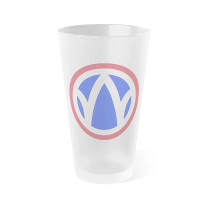 89th Regional Readiness Command SSI (U.S. Army) Frosted Pint Glass 16oz Default Title - Go Mug Yourself