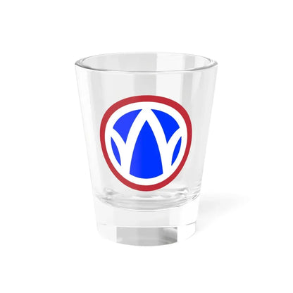 89th Regional Readiness Command SSI (U.S. Army) Shot Glass 1.5oz 1.5oz - Go Mug Yourself