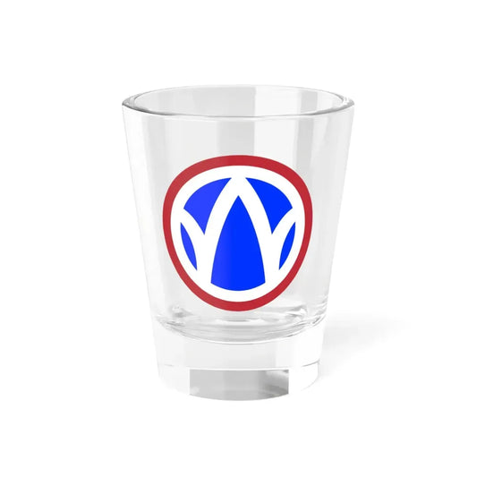 89th Regional Readiness Command SSI (U.S. Army) Shot Glass 1.5oz 1.5oz - Go Mug Yourself