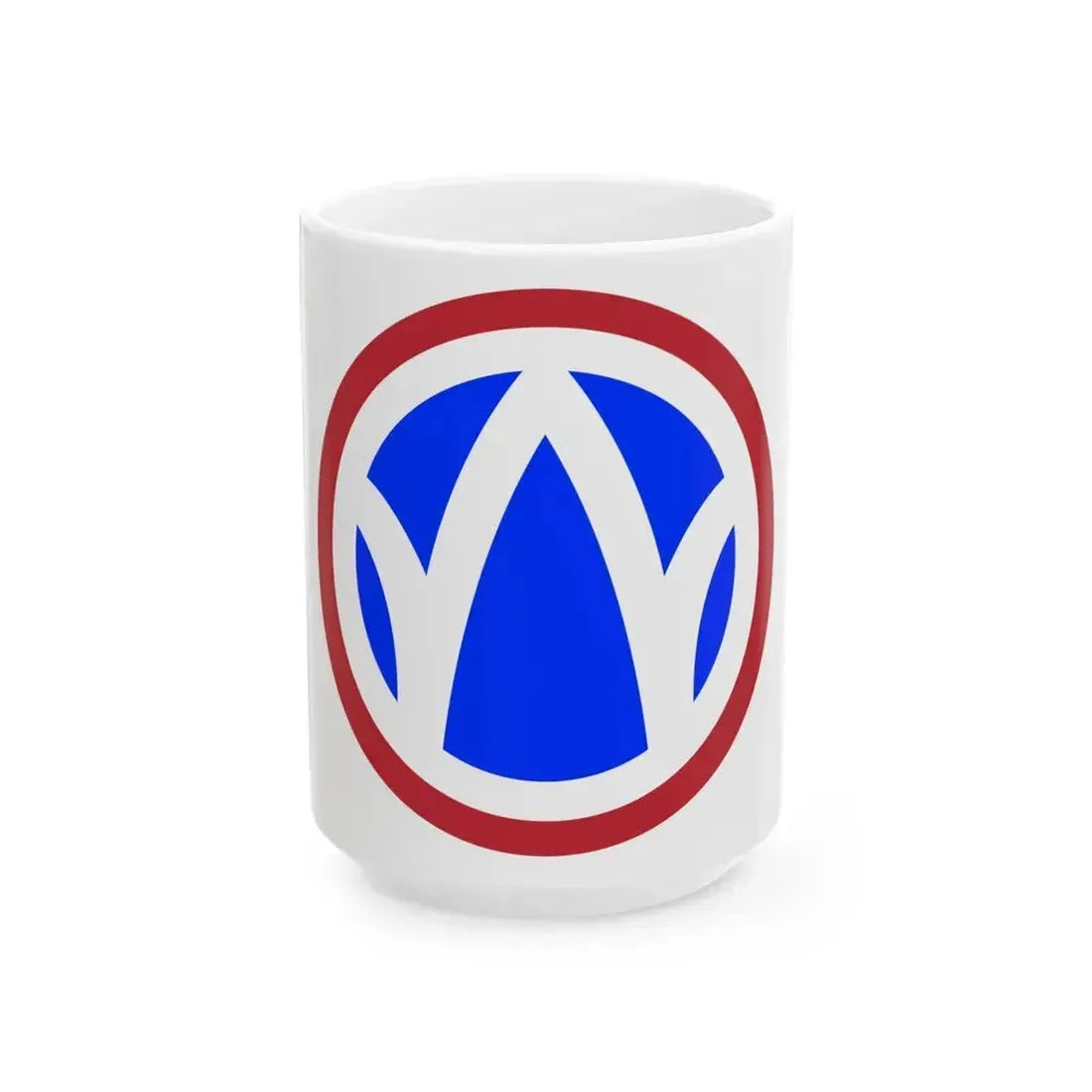 89th Regional Readiness Command SSI (U.S. Army) White Coffee Mug 15oz - Go Mug Yourself