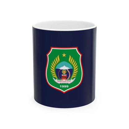 Flag of North Maluku Indonesia - White Coffee Mug-11oz-Go Mug Yourself