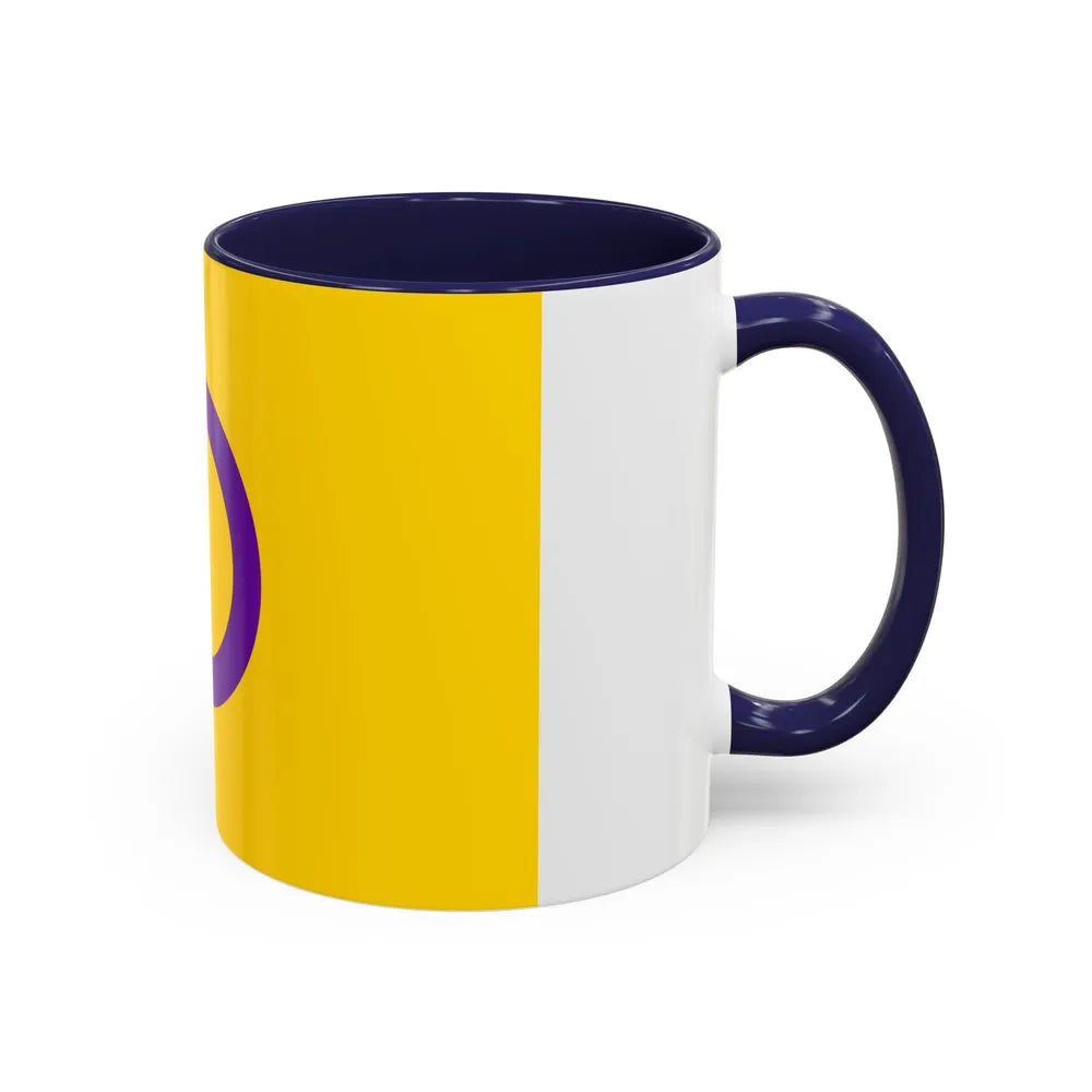 Intersex Pride Flag - Accent Coffee Mug-Go Mug Yourself