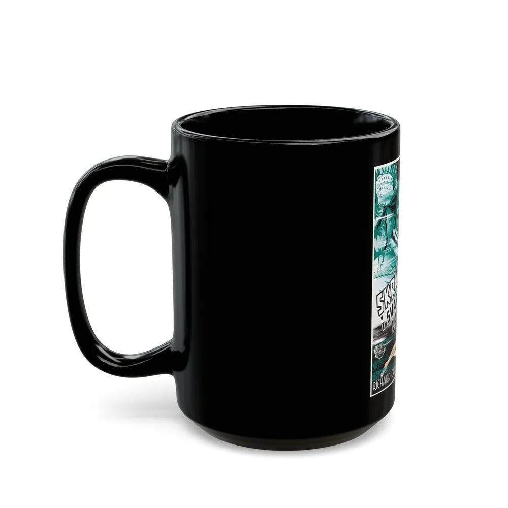 CREATURE FROM THE BLACK LAGOON (FOREIGN) 1954 Movie Poster - Black Coffee Mug-Go Mug Yourself