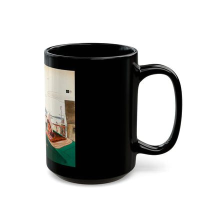 French Without a Struggle, Collier's National Weekly illustration - Black Coffee Mug-Go Mug Yourself