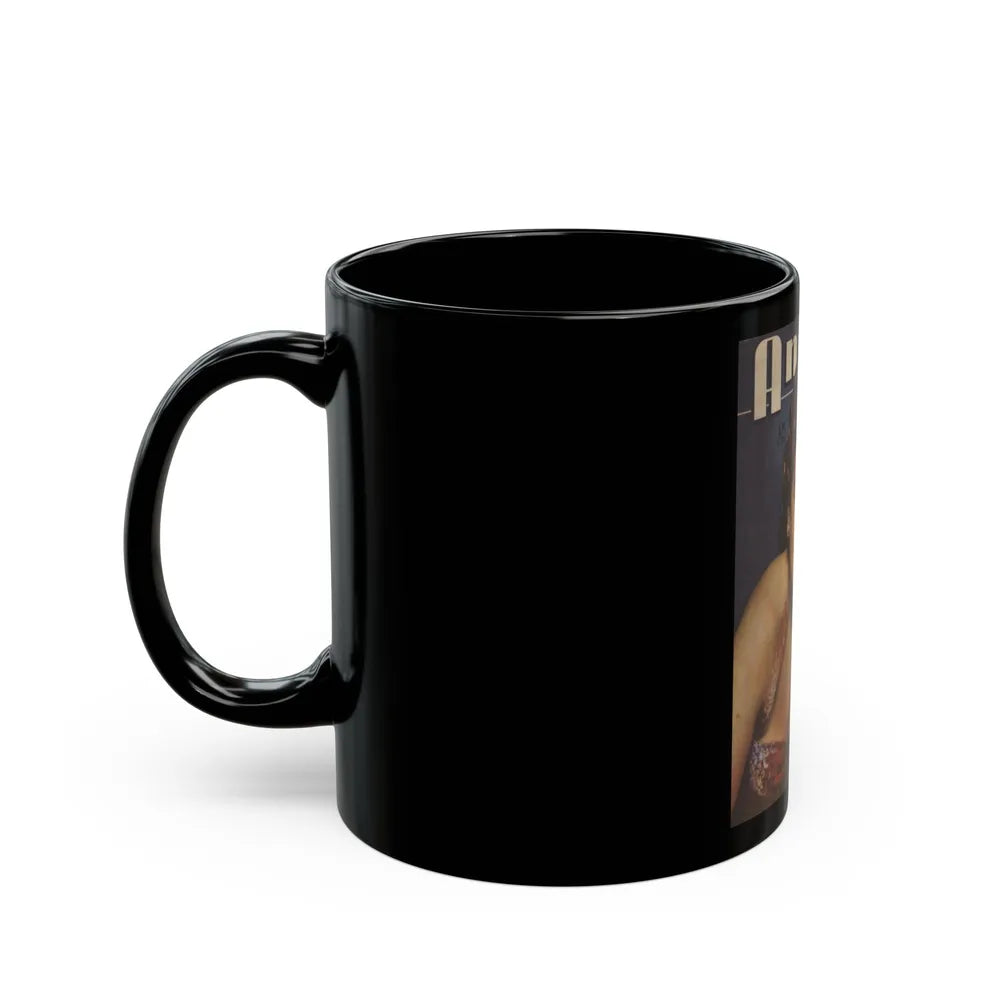 Terry Moore #434 - Mag. Cover (Vintage Female Icon) Black Coffee Mug-Go Mug Yourself