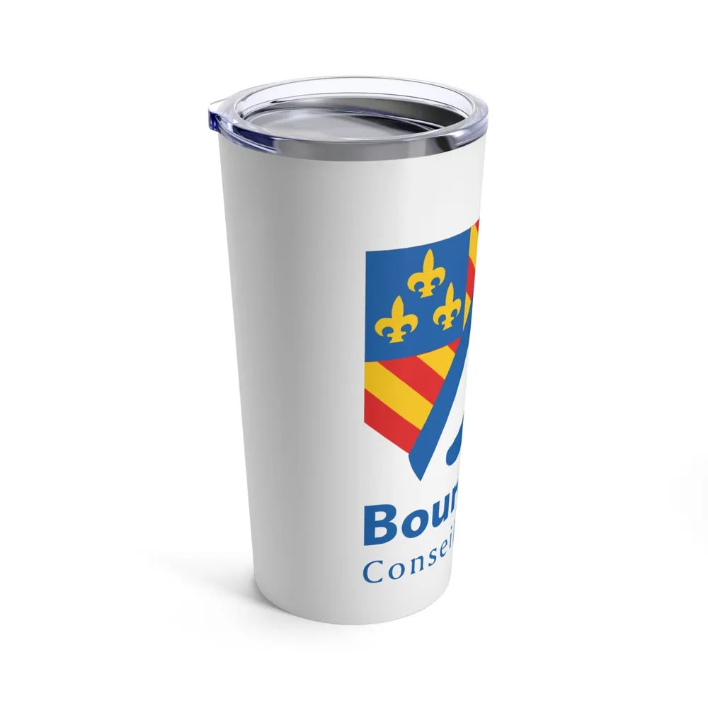 Flag of Bourgogne France 2 - Tumbler 20oz-Go Mug Yourself