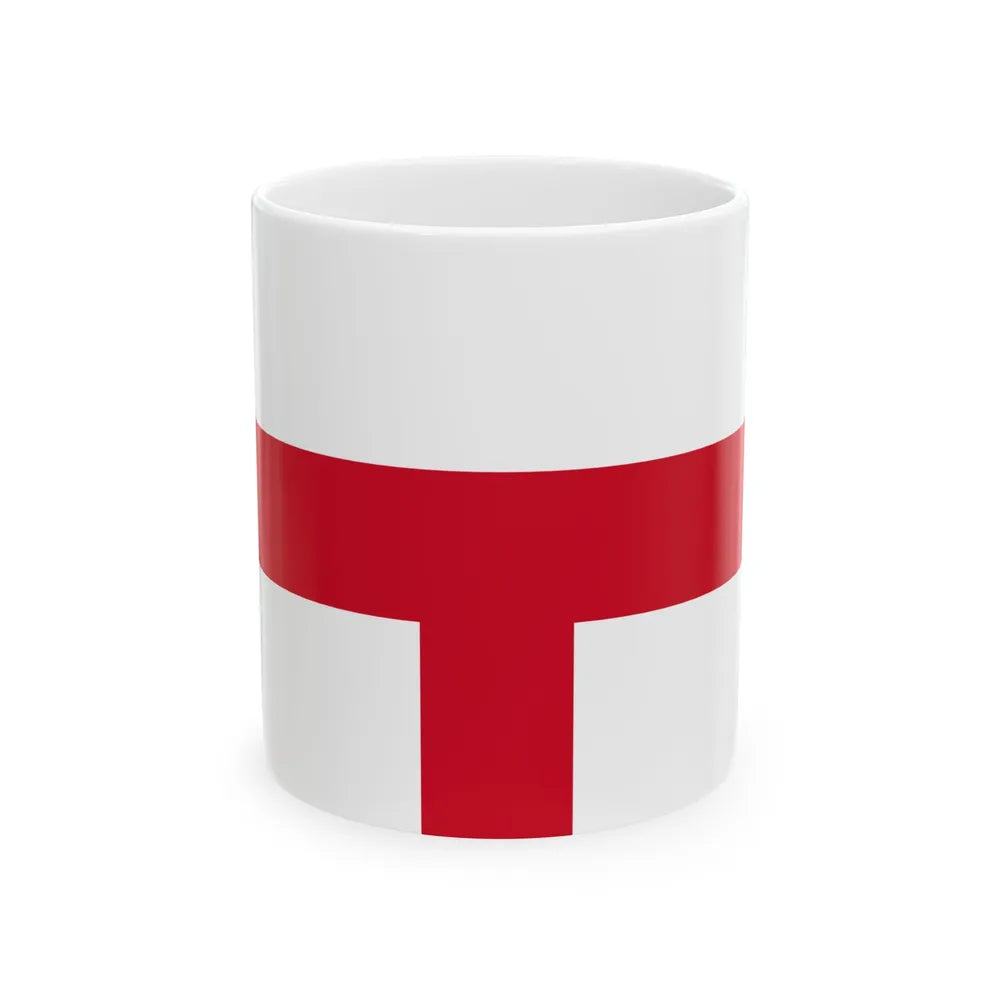 Flag of Kirkop Malta - White Coffee Mug-11oz-Go Mug Yourself