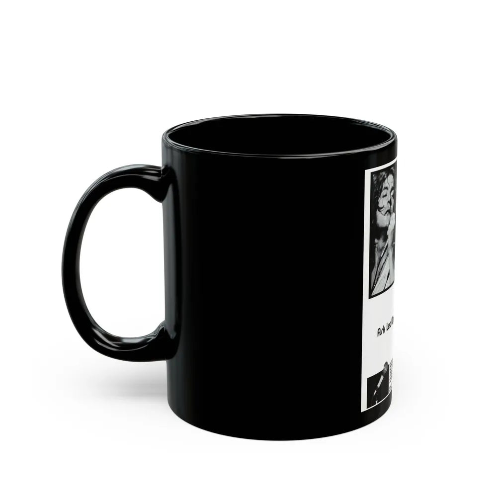 Shure Microphones - Led Zeppelin 1972 (Music Poster) Black Coffee Mug-Go Mug Yourself