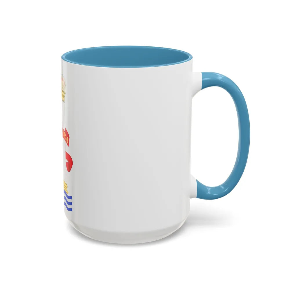 Pillars of Hercules - Accent Coffee Mug-Go Mug Yourself