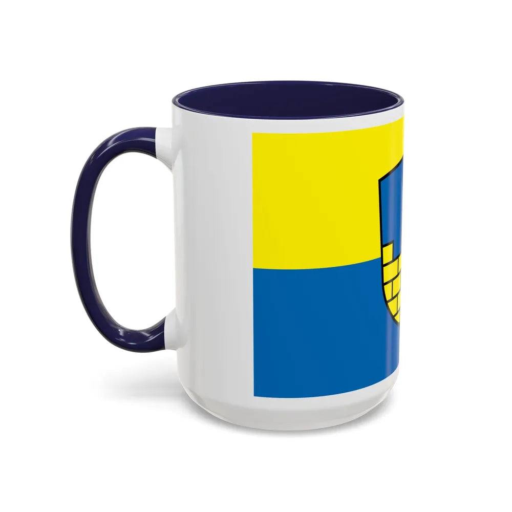 Flag of Bautzen Germany - Accent Coffee Mug-Go Mug Yourself