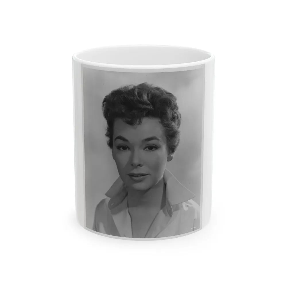 Barbara Rush #139 (Vintage Female Icon) White Coffee Mug-11oz-Go Mug Yourself