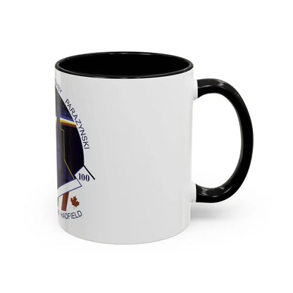 STS 100 (NASA) Accent Coffee Mug-Go Mug Yourself