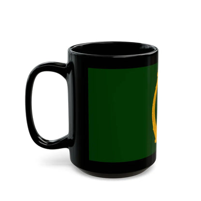 Flag of Leinster Ireland - Black Coffee Mug-Go Mug Yourself