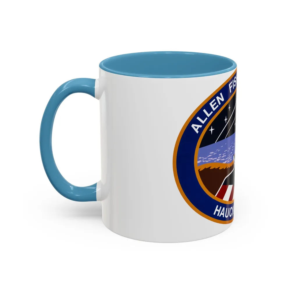 STS 51 a (NASA) Accent Coffee Mug-Go Mug Yourself