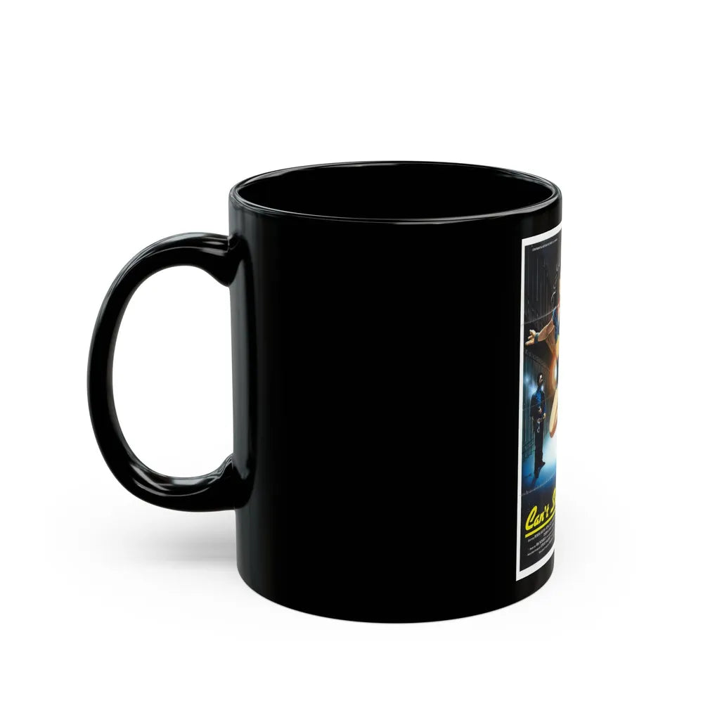 CAN'T SHAKE THE BEAT 1988 Movie Poster - Black Coffee Mug-Go Mug Yourself