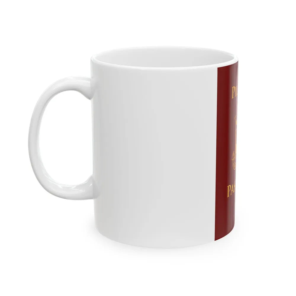 Regular Philippine Passport - White Coffee Mug-Go Mug Yourself