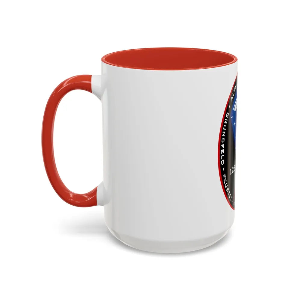 STS 125 (NASA) Accent Coffee Mug-Go Mug Yourself