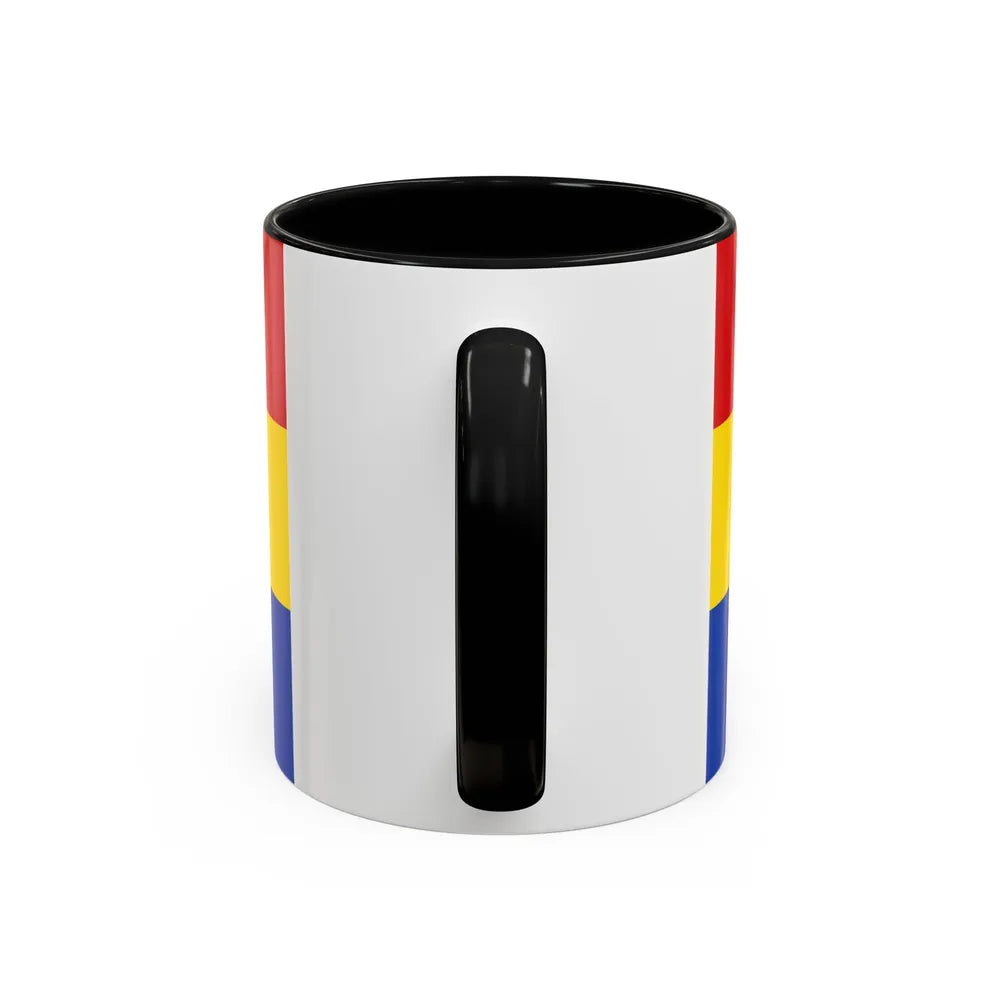 Flag of Emsland Germany - Accent Coffee Mug-Go Mug Yourself