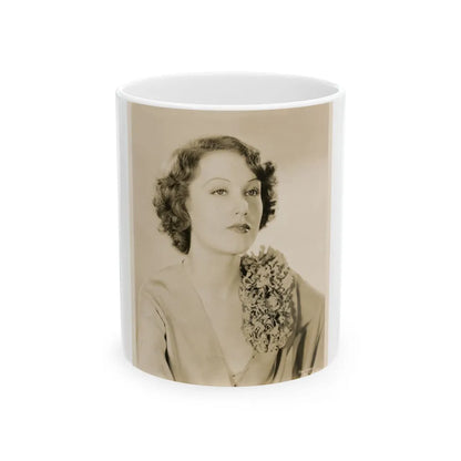 Fay Wray #122 (Vintage Female Icon) White Coffee Mug-11oz-Go Mug Yourself