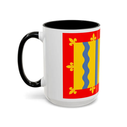 Flag of Cambridgeshire UK - Accent Coffee Mug-Go Mug Yourself