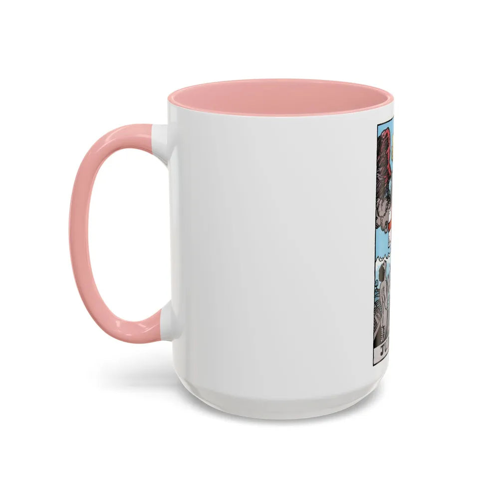 Judgement (Tarot Card) Accent Coffee Mug-Go Mug Yourself