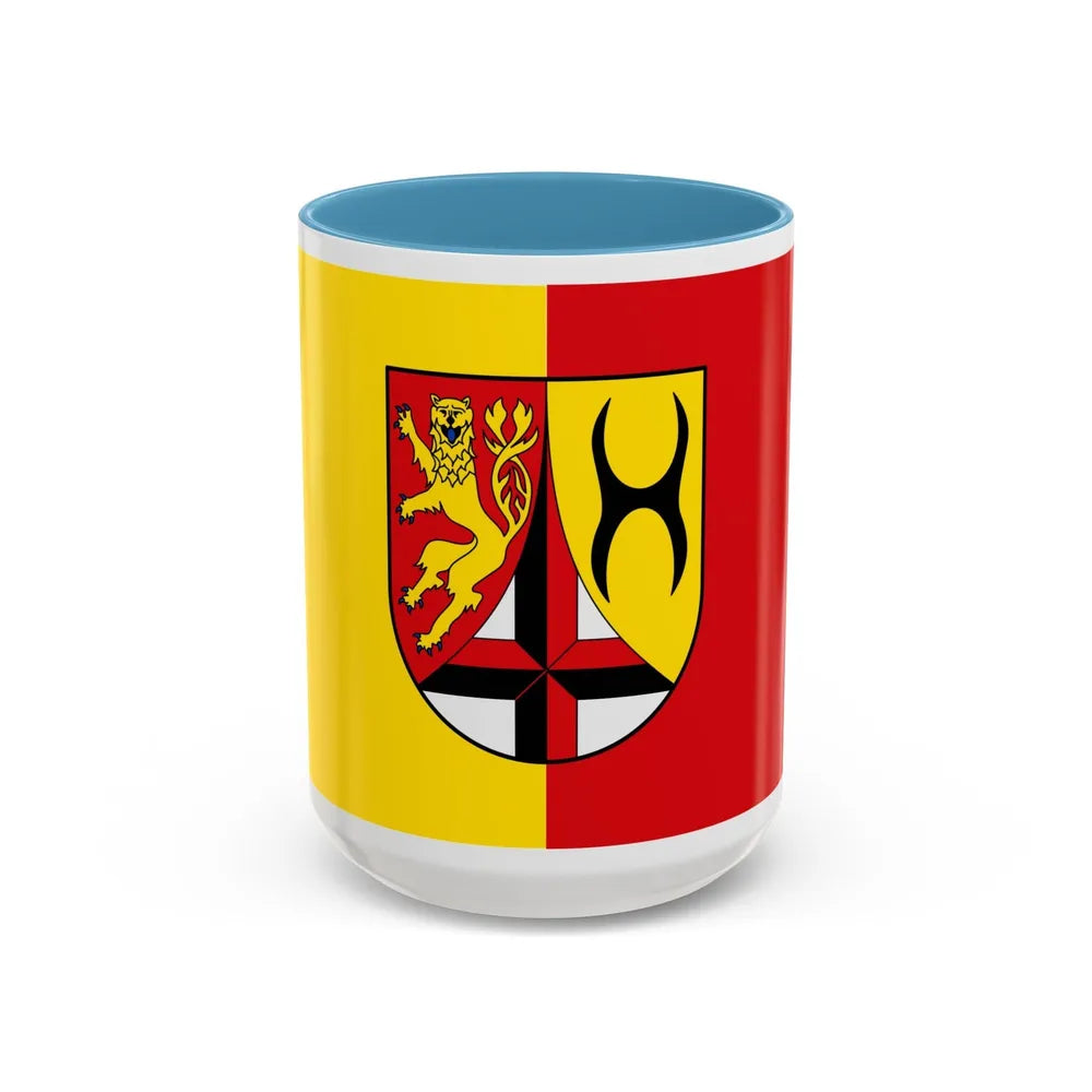 Flag of Altenkirchen Germany - Accent Coffee Mug-15oz-Light Blue-Go Mug Yourself