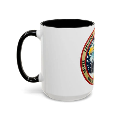 STS 36 (NASA) Accent Coffee Mug-Go Mug Yourself