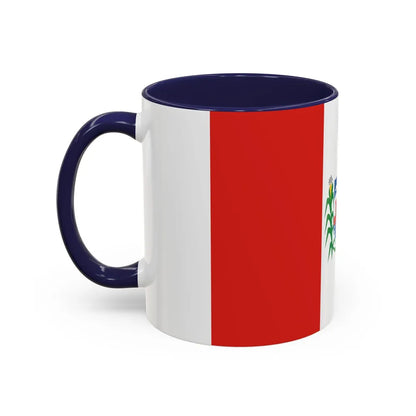 Flag of Alagoas Brazil - Accent Coffee Mug-Go Mug Yourself