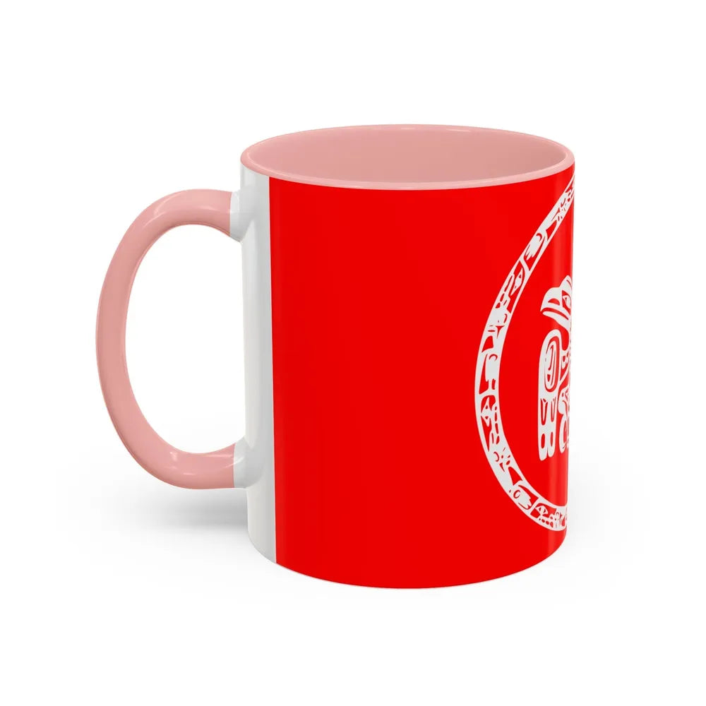 Haida Flag - Accent Coffee Mug-Go Mug Yourself