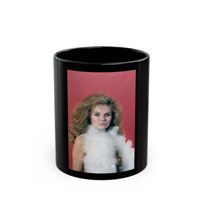 Julie Ege #148 (Vintage Female Icon) Black Coffee Mug-11oz-Go Mug Yourself