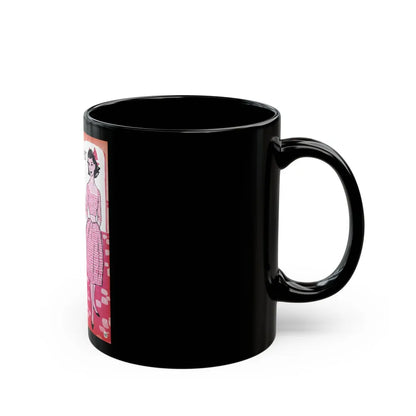 Bachelor Father, Redbook, April 1957 - Black Coffee Mug-Go Mug Yourself