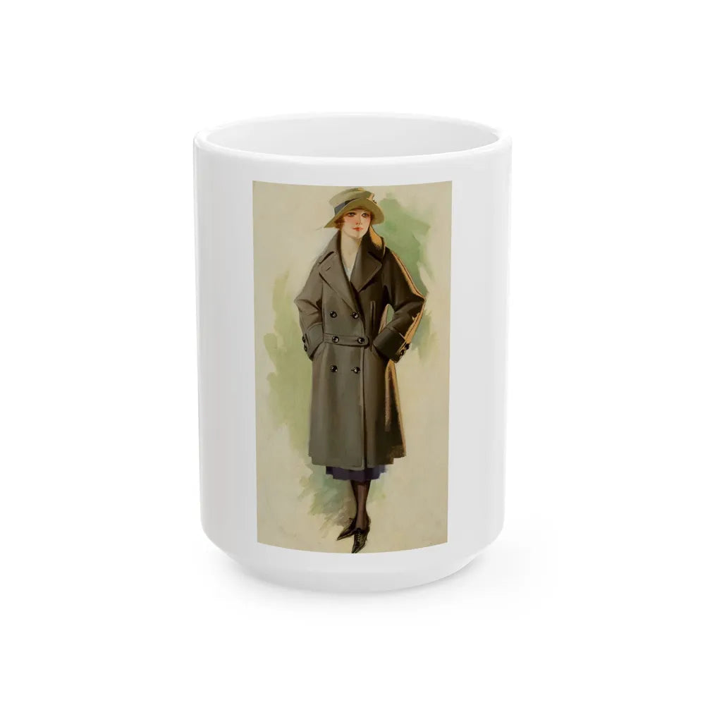 Fashionable Women (1) - White Coffee Mug-15oz-Go Mug Yourself