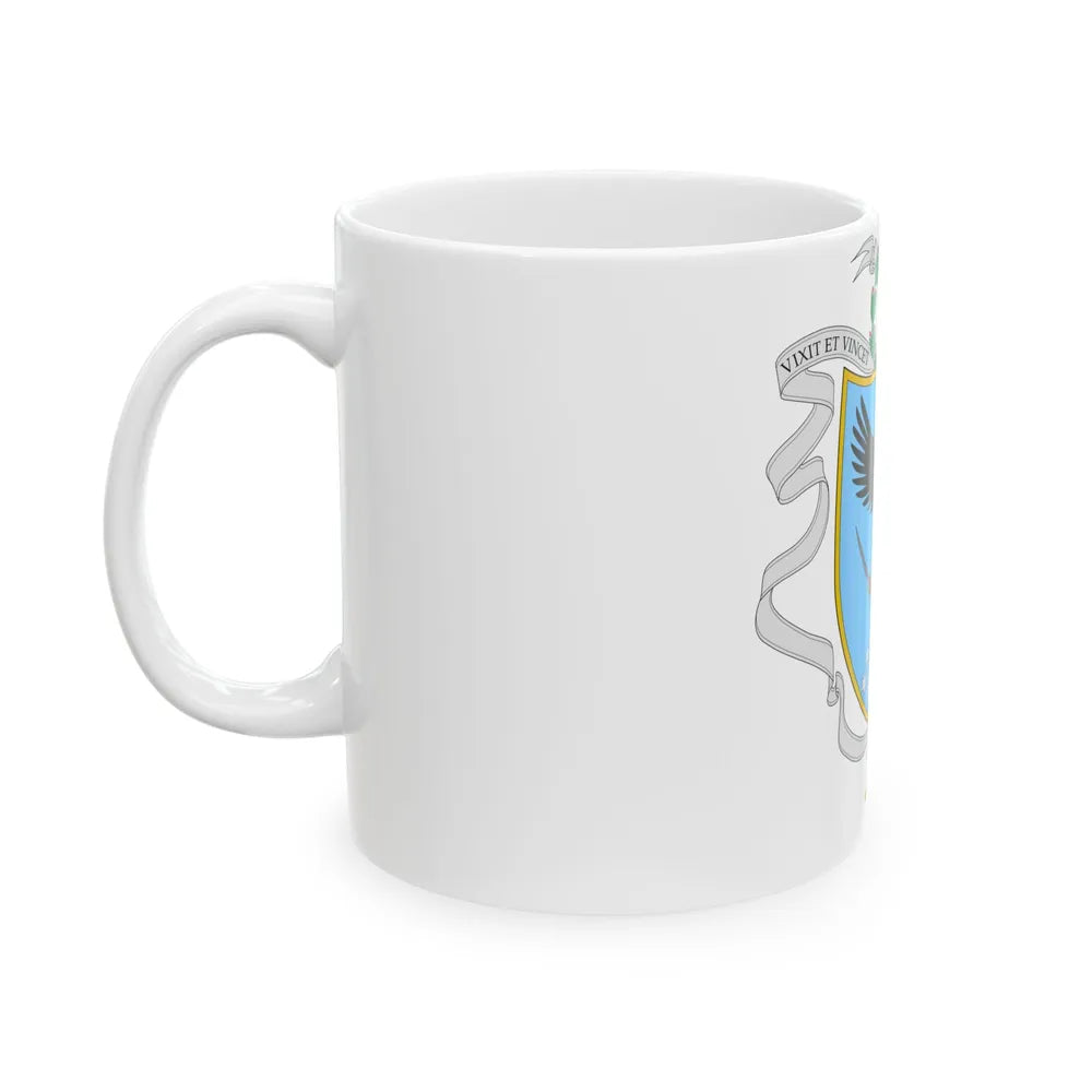 Coat of arms of Gran Colombia (1820) - White Coffee Mug-Go Mug Yourself