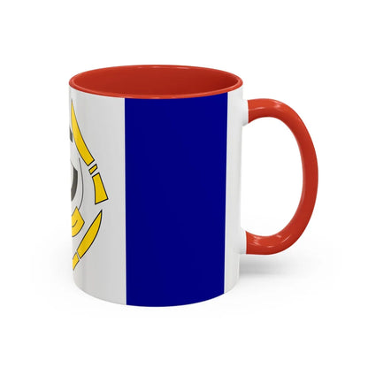 Flag of Arviat Canada - Accent Coffee Mug-Go Mug Yourself