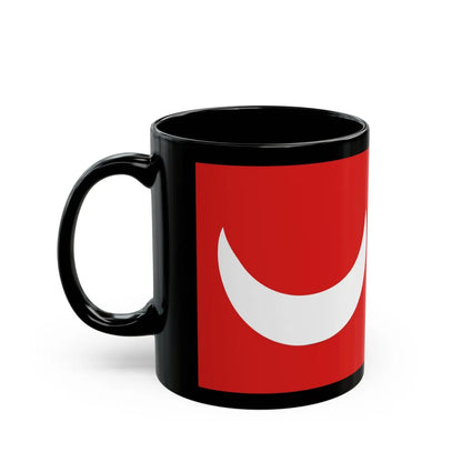 Flag of Tunis during 14th century - Black Coffee Mug-Go Mug Yourself