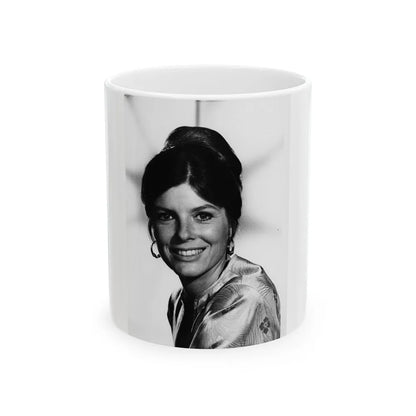 Katharine Ross #98 (Vintage Female Icon) White Coffee Mug-11oz-Go Mug Yourself