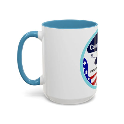 STS 2 (NASA) Accent Coffee Mug-Go Mug Yourself