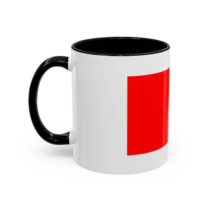 Flag of Hamrun Malta - Accent Coffee Mug-Go Mug Yourself