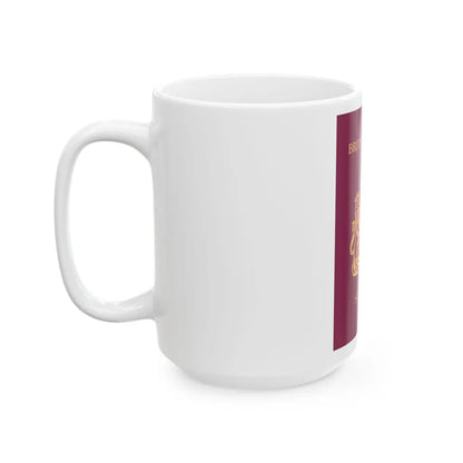 St. Helena Passport - White Coffee Mug-Go Mug Yourself