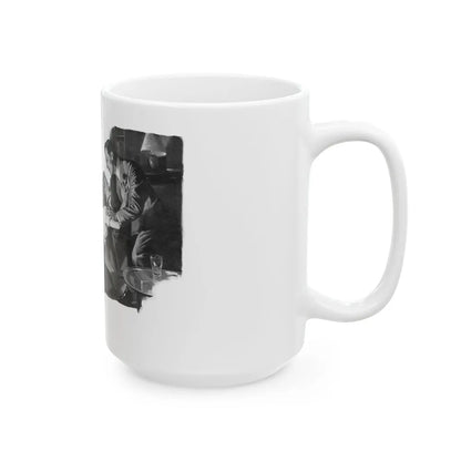 Friend Of The Family by Peter Coats (2), Britannia And Eve magazine, 1939 - White Coffee Mug-Go Mug Yourself